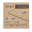 Панель ультратонкая светодиодная LightPhenomenON LT-UTP-01-IP40-40W-4000К - Светильники - Для общественных зданий - Магазин стабилизаторов напряжения Ток-Про